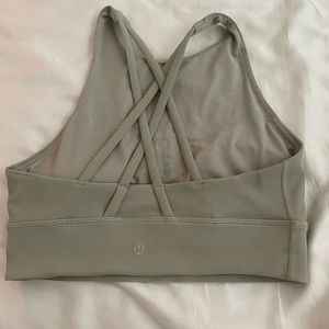 Lululemon energy bra. High neck, long line, ribbed